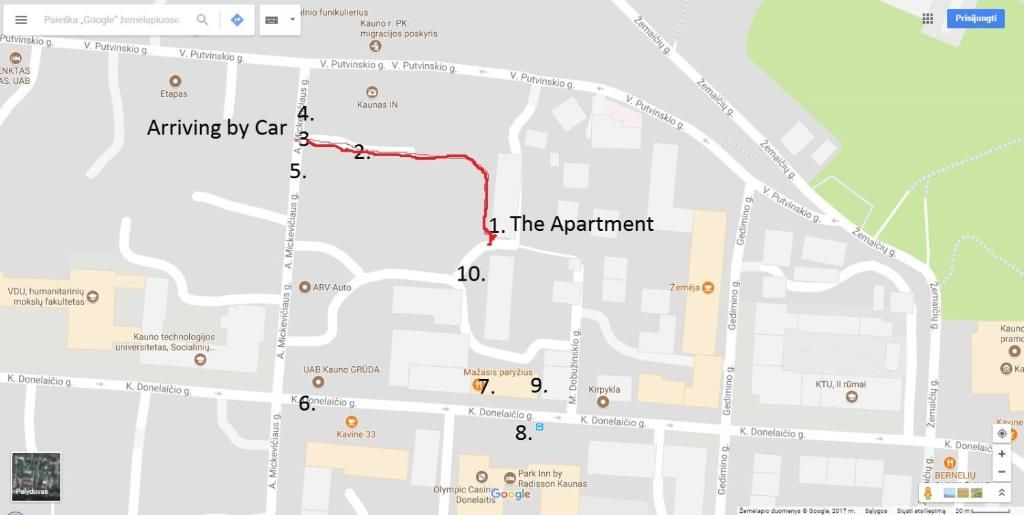 Апартаменты Kaunas Center 3 Room Apartment Каунас