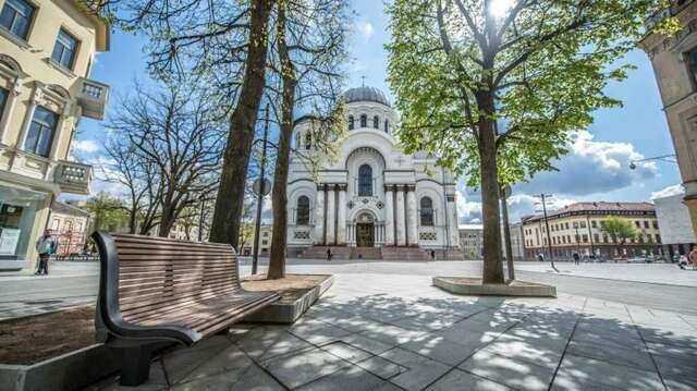 Апартаменты Kaunas Center 3 Room Apartment Каунас-47